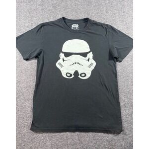 Star Wars Stormtrooper Graphic‎ T-Shirt Kids Boys Medium Black Short Sleeve Tee